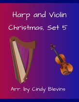 Harp and Violin, Christmas, Set 5 P.O.D cover